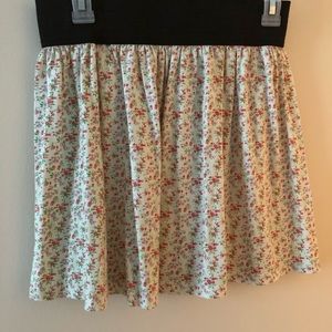 Forever 21 floral skirt